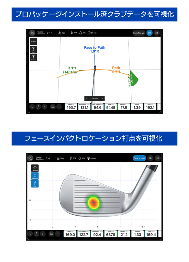 寝屋川 インドアゴルフ バニラゴルフスタジオ最新設備弾道測定